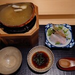 日本料理 柳燕 - クエ鍋