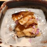 日本料理 柳燕 - 北海道野付の帆立の酢味噌和え