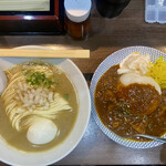 ヌードル＆スパイスカレー 今日の1番 - 朝限定セット　¥1,000-(税込)