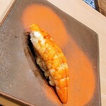 鮨　縁 - 車海老、シラサエビだったかな