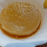 鯉幟 - お通し（染々大根）