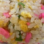 長浜ラーメンじろう。 - 焼きめし（中）どアップ！