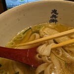 Hakata Udon Chuubee - 麺は平
