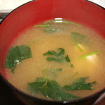 サクラ - 味噌汁