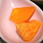 サクラ - デザートの柿