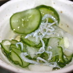 サクラ - 酢の物も美味しい。