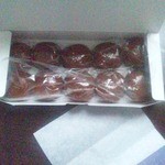 10円まんじゅう - ５個２列お行儀良く整列
