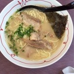 らーめんの力麺 - 豚骨ラーメン。