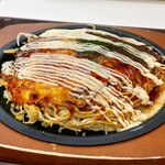 お好み一番地 - 肉玉そば麺大盛りマヨネーズトッピング