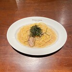 おとぎ屋珈琲店 - 青じそと若鶏のねり梅 パスタ