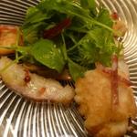 ラ・レゾナンス - 白子のムニエルのロースト具合が良かったです（風味が凄く良い感じ）パルマベーコン添え