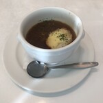 オリーブハウス - オニオングラタンスープ