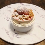 ロア レギューム - 『いちごクリームとピスタチオクリームケーキ（630円税込）』