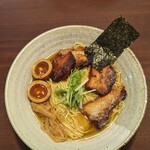 麺や 桜風 - バラ肉チャーシュー麺(塩)大盛り(2023年12月29日)