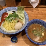 赤坂麺処 友 - 味玉つけ麺並