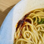 とんぼ庵 - 【濃厚魚介豚骨しょう油らぁめん＝辛味】