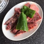 長秀屋 - ハラミ　税込1,210円・ロース　税込1,320円