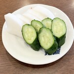 巣鴨ときわ食堂 - お新香二点盛り