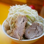 ラーメンエース - ラーメン＋うずら ヤサイマシマシ