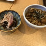 富の蔵  - なめこおろし　山葵茎漬