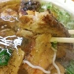 ラーメン ミンミン - とろ～り叉焼肉！