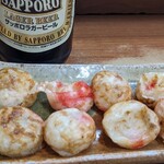 Tako - 章鱼烧和瓶装啤酒