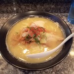 鶏白湯 らぁ麺 関羽 - 鶏白湯塩ラーメン