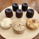 グルテンフリーのお菓子屋 粉粉 - カヌレ、スコーン