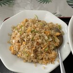 中華料理 品香軒 - 【2023.12.30(土)】ラーメンセット（醤油ラーメン＋チャーハン）950円のチャーハン