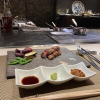 鉄板焼 ステーキ 北野坂 - 