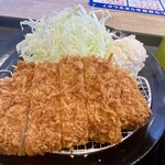 松屋 - ロースカツ定食 ポテサラ