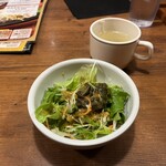 ふらんす亭 - サラダセット（３３０円）