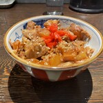 中華蕎麦 柳 - 豚バラなんこつご飯