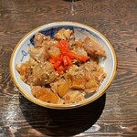 中華蕎麦 柳 - 豚バラなんこつご飯