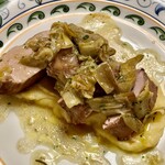 Ristorante Enoteca Migone - メインは同じファッソーナ牛のTagliata di controfiletto di vitellone