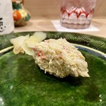 うを徳 - 蟹味噌和え