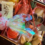 創作和食 ふくろう - 2024年ふくろうのおせち（三段重）