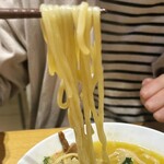 和風ピンポン竹末 - 小山スペシャルは中太麺でした。 結構コシがあったみたいです(*'▽'*)