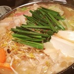 モツイチ - モツ鍋であったまろう〜( ´ ▽ ` )ﾉ忘年会