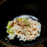 温石 - 微かにほろ苦い芽キャベツと、香ばしい太刀魚が