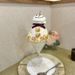 茶寮 億万 はなれ - ぼくの雪だるま