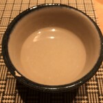 Teuchi Soba Shian - 蕎麦湯　トロリとしてます