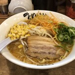 Hachiban Yama Bari Kiya - 辛ネギ入りみそラーメン