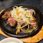 酒菜の隠れ家 月あかり - 一口カット牛ステーキ