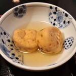 Yuzu - 小鉢：がんもの煮つけ