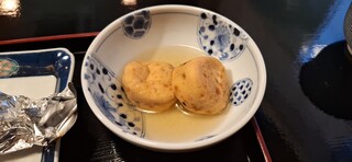 Yuzu - 小鉢：がんもの煮つけ