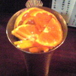 貝と海老そして蟹 - 果実サワー完熟みかん