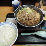 吉野家 - 牛すき鍋膳５８０円