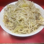 ラーメン二郎 - 小野菜からめニンニク