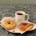 Donut and Meatball KEOkeo - 揚げたてドーナツ
                        きな粉
                        シナモン
                        アメリカーノ　